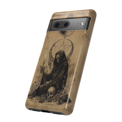 Gothic Reaper Phone Case - Dark Aesthetic Art for iPhone, Samsung, Google Pixel