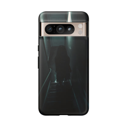 Creepy Ghost Girl Phone Case – Horror Possessed Design for iPhone, Samsung Galaxy, and Google Pixel Devices