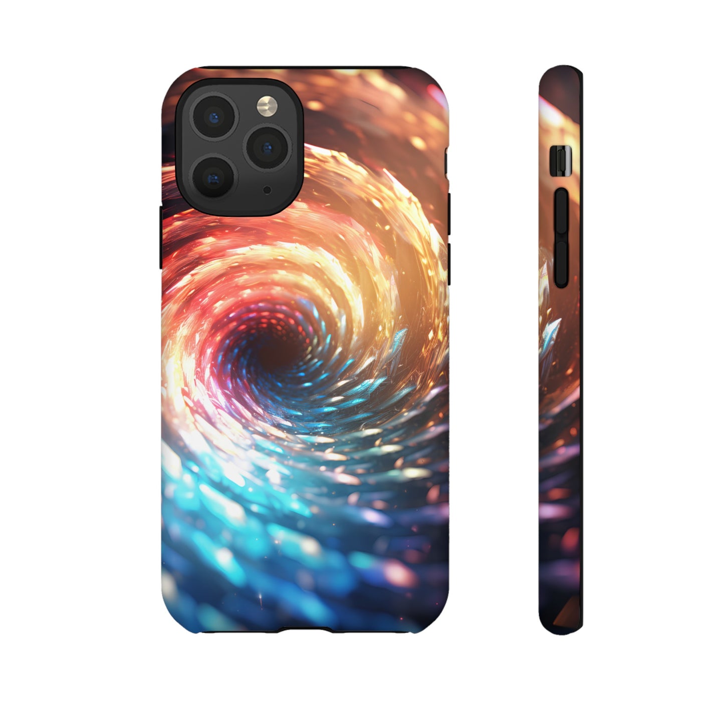 Crystal Portal of Light Phone Case – Vibrant Cosmic Design for iPhone, Samsung Galaxy, and Google Pixel Devices