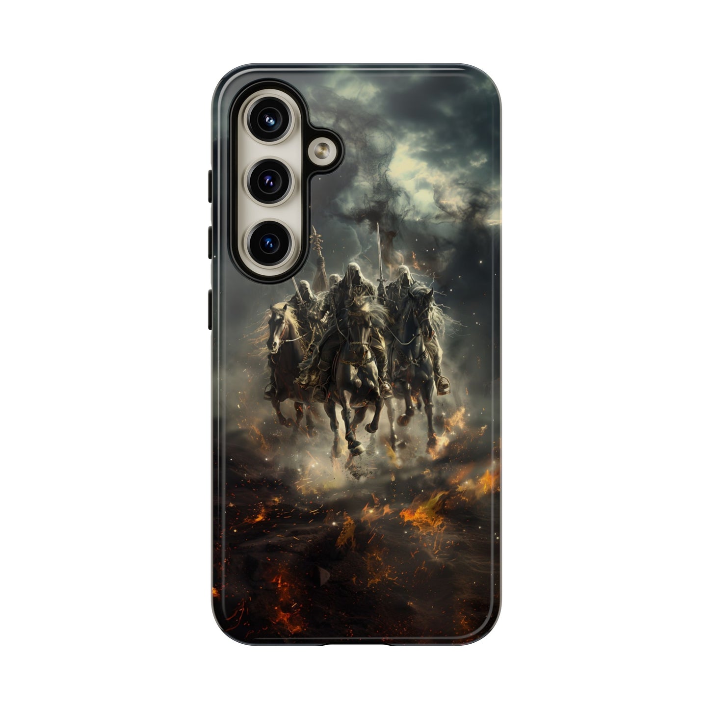 Four Horsemen of the Apocalypse Phone Case – Armageddon Design for iPhone, Samsung Galaxy, and Google Pixel Devices