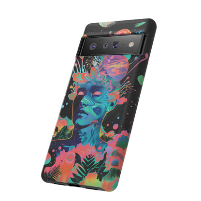 Open Your Mind Phone Case – Psychedelic Dream Pastel Design for iPhone, Samsung Galaxy, and Google Pixel Devices