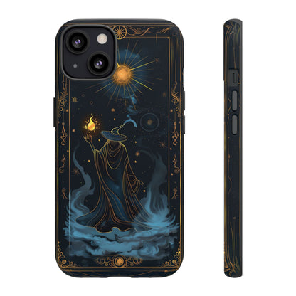 Enchanted Wizard Spellcaster Galaxy Phone Case - Mystical Wizardry Art For iPhone, Samsung Galaxy, and Google Pixel Devices