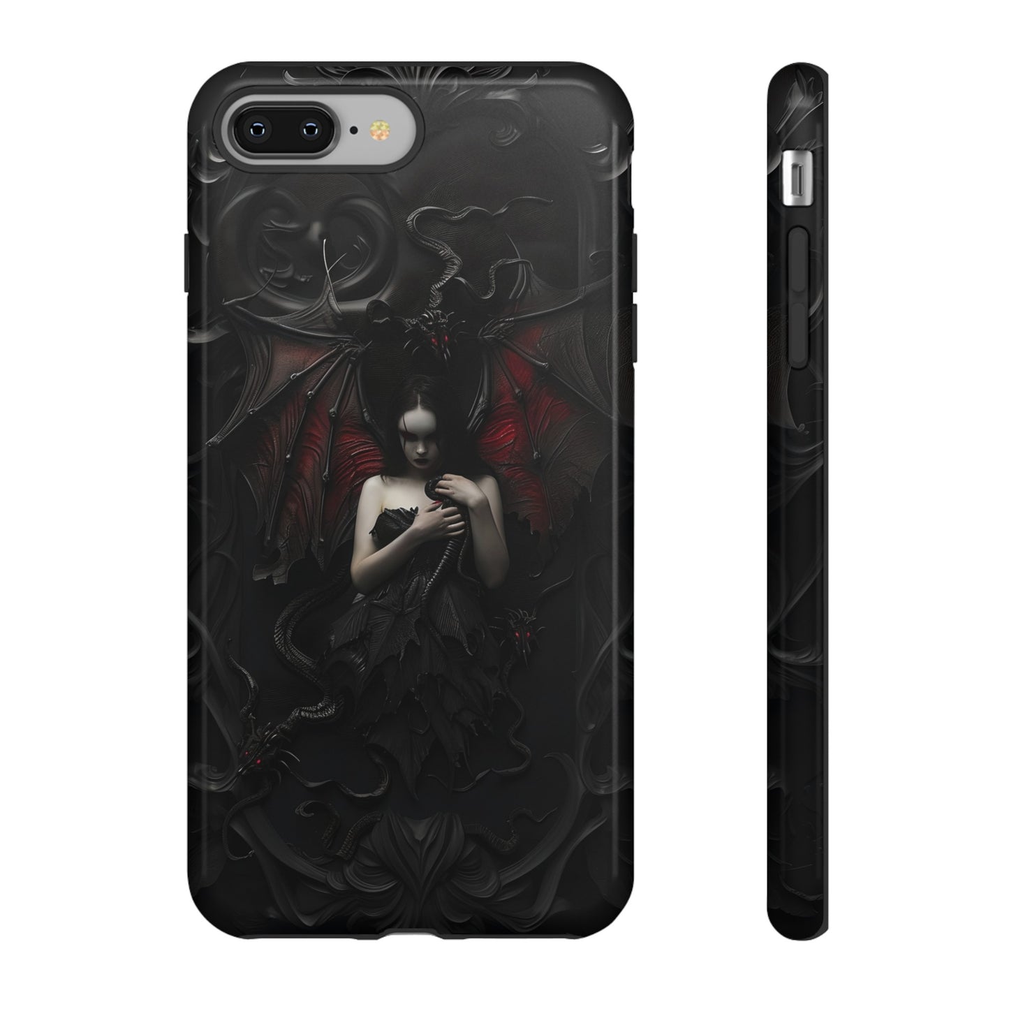 Succubus Phone Case - Dark Fantasy Gothic Design for iPhone, Samsung Galaxy, and Google Pixel Devices