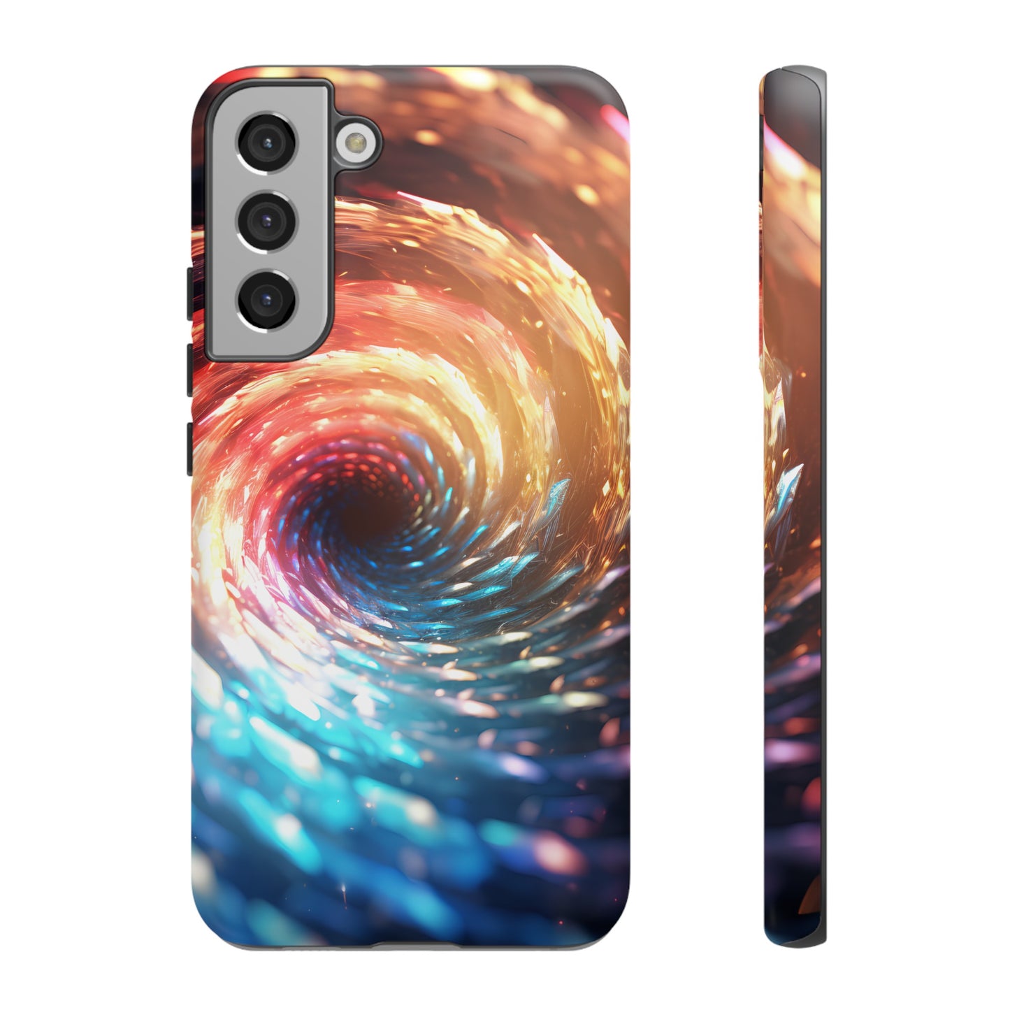 Crystal Portal of Light Phone Case – Vibrant Cosmic Design for iPhone, Samsung Galaxy, and Google Pixel Devices