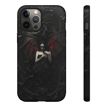 Succubus Phone Case - Dark Fantasy Gothic Design for iPhone, Samsung Galaxy, and Google Pixel Devices