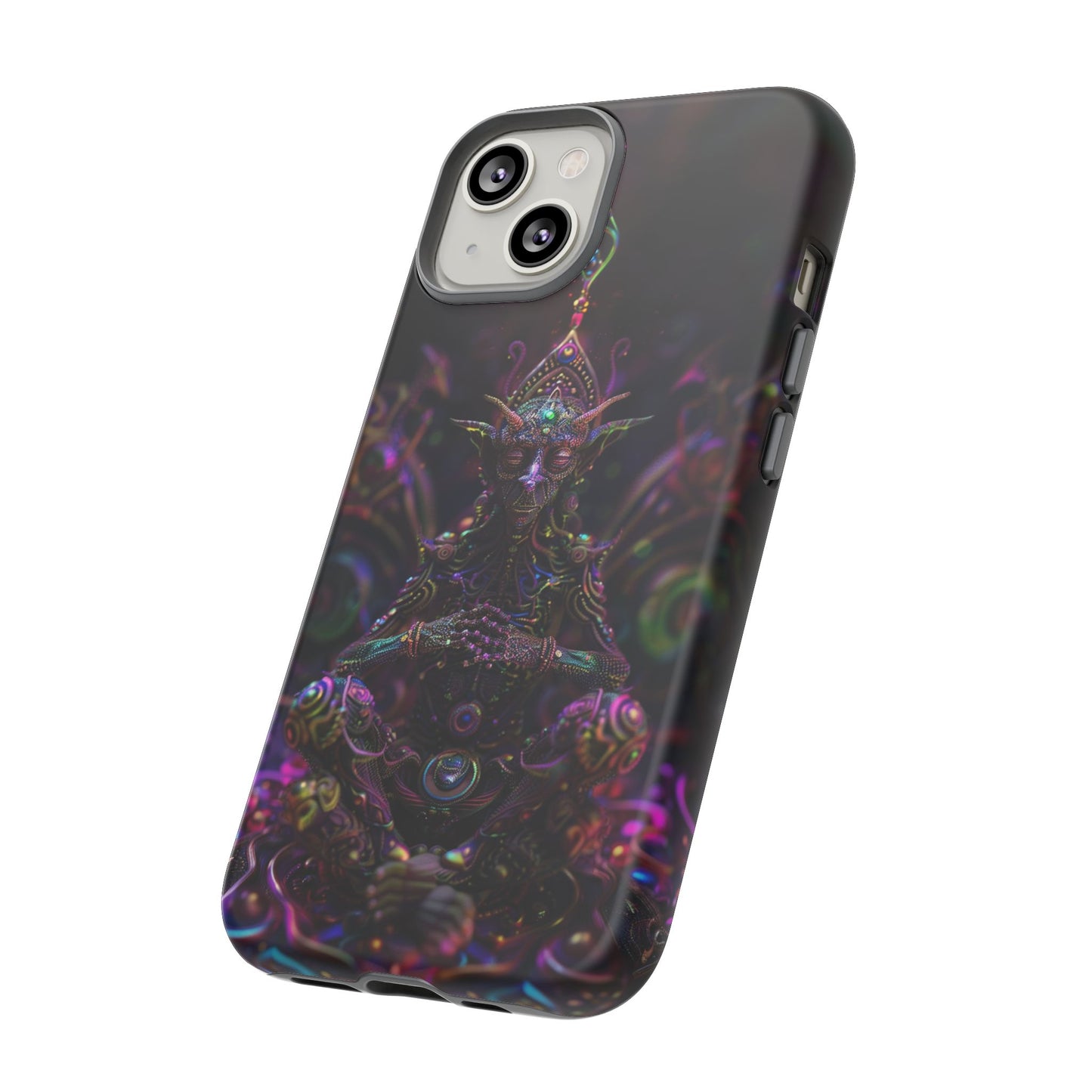 Mystical Machine Elf Phone Case - Psychedelic Vibes for iPhone, Samsung, Google Pixel