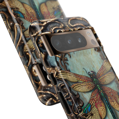 Dragonfly Phone Case – Elegant Nature-Inspired Design for iPhone, Samsung Galaxy, and Google Pixel Devices