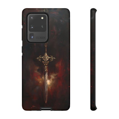 Epic Sword of Legends Phone Case - Dark Fantasy Art for iPhone, Samsung Galaxy, and Google Pixel Devices