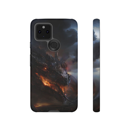 Fiery Dragon Phone Case - Epic Fantasy Art for iPhone, Samsung Galaxy, and Google Pixel Devices