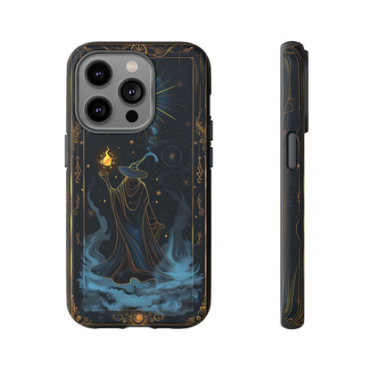 Enchanted Wizard Spellcaster Galaxy Phone Case - Mystical Wizardry Art For iPhone, Samsung Galaxy, and Google Pixel Devices