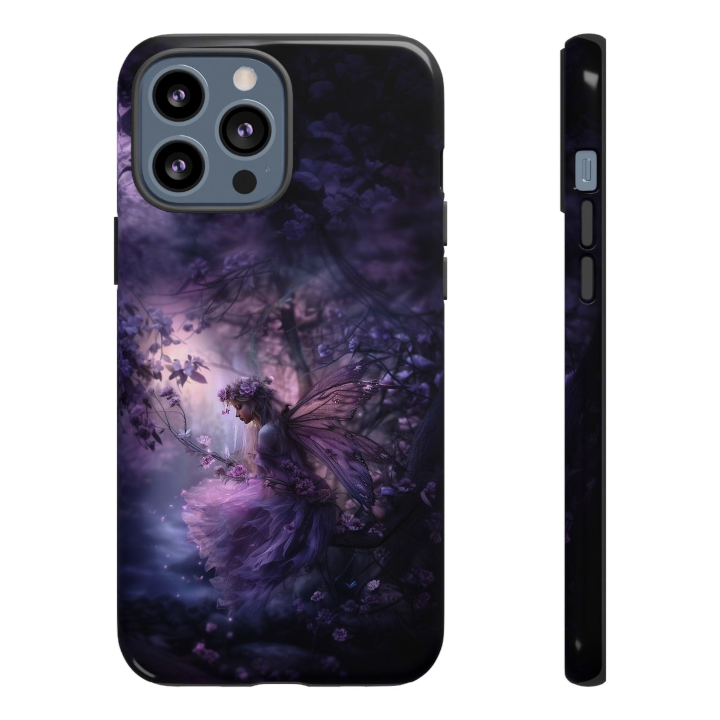 Fairy in the Moonlight Phone Case - Magical Night Scene for iPhone, Samsung Galaxy, Google Pixel Devices - Enchanted Fantasy Art