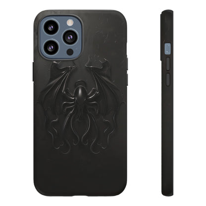 Dark Cthulhu Phone Case – Lovecraftian Mythos Design for iPhone, Samsung Galaxy, and Google Pixel Devices