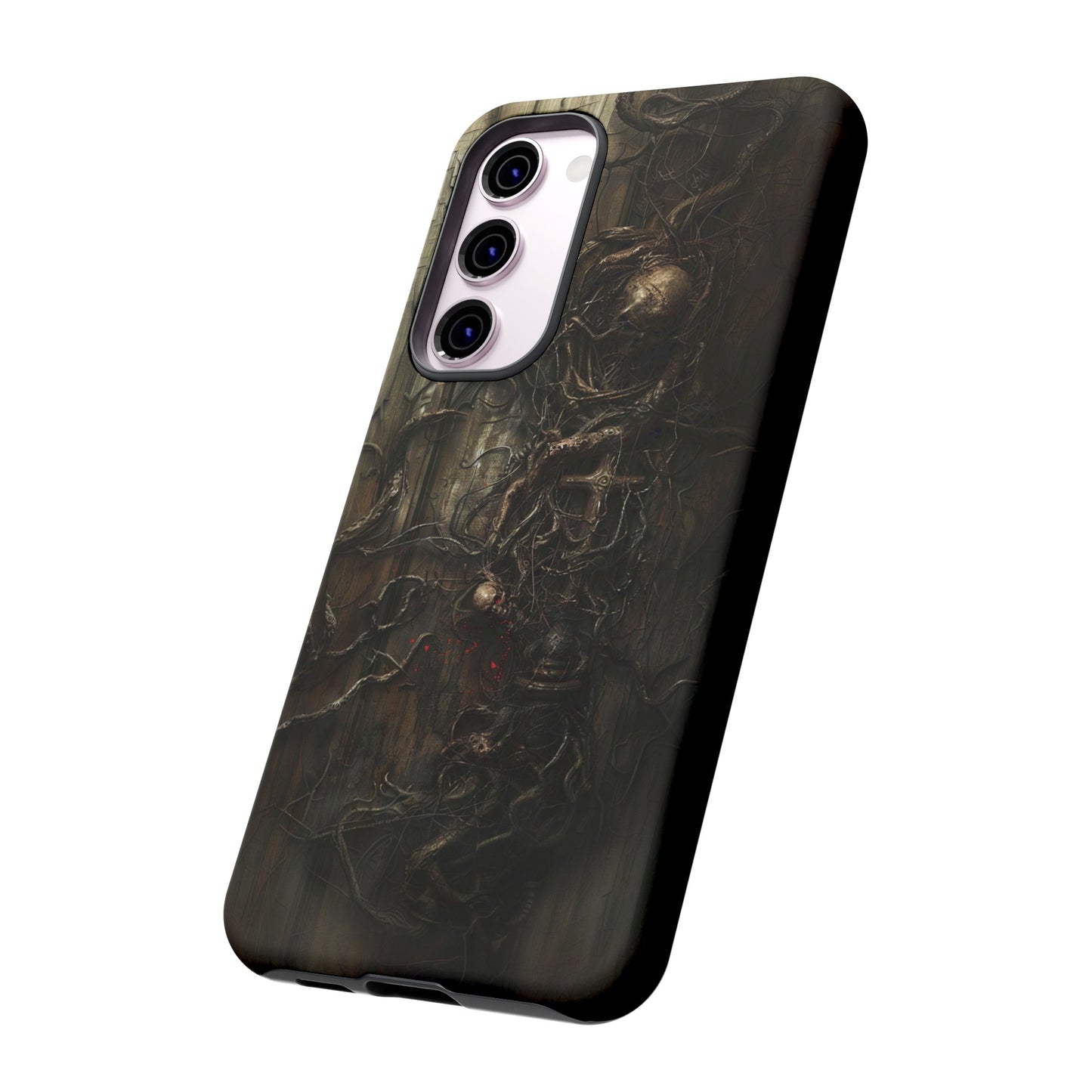 Creeping Dread Phone Case - Giger-Inspired Art for iPhone, Samsung Galaxy, and Google Pixel Devices