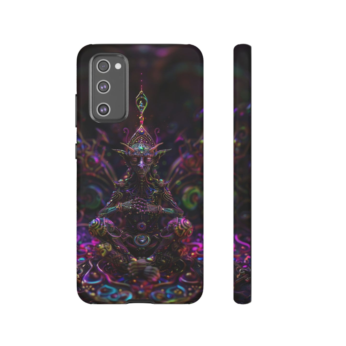 Mystical Machine Elf Phone Case - Psychedelic Vibes for iPhone, Samsung, Google Pixel