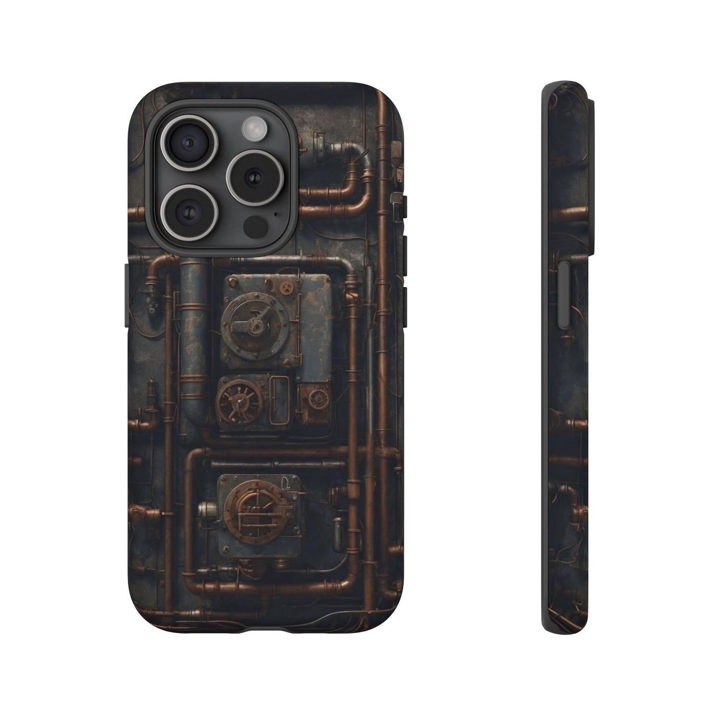 Diesel Punk Phone Case – Industrial Retro-Futuristic Design for iPhone, Samsung Galaxy, and Google Pixel Devices