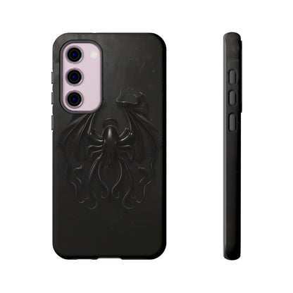 Dark Cthulhu Phone Case – Lovecraftian Mythos Design for iPhone, Samsung Galaxy, and Google Pixel Devices