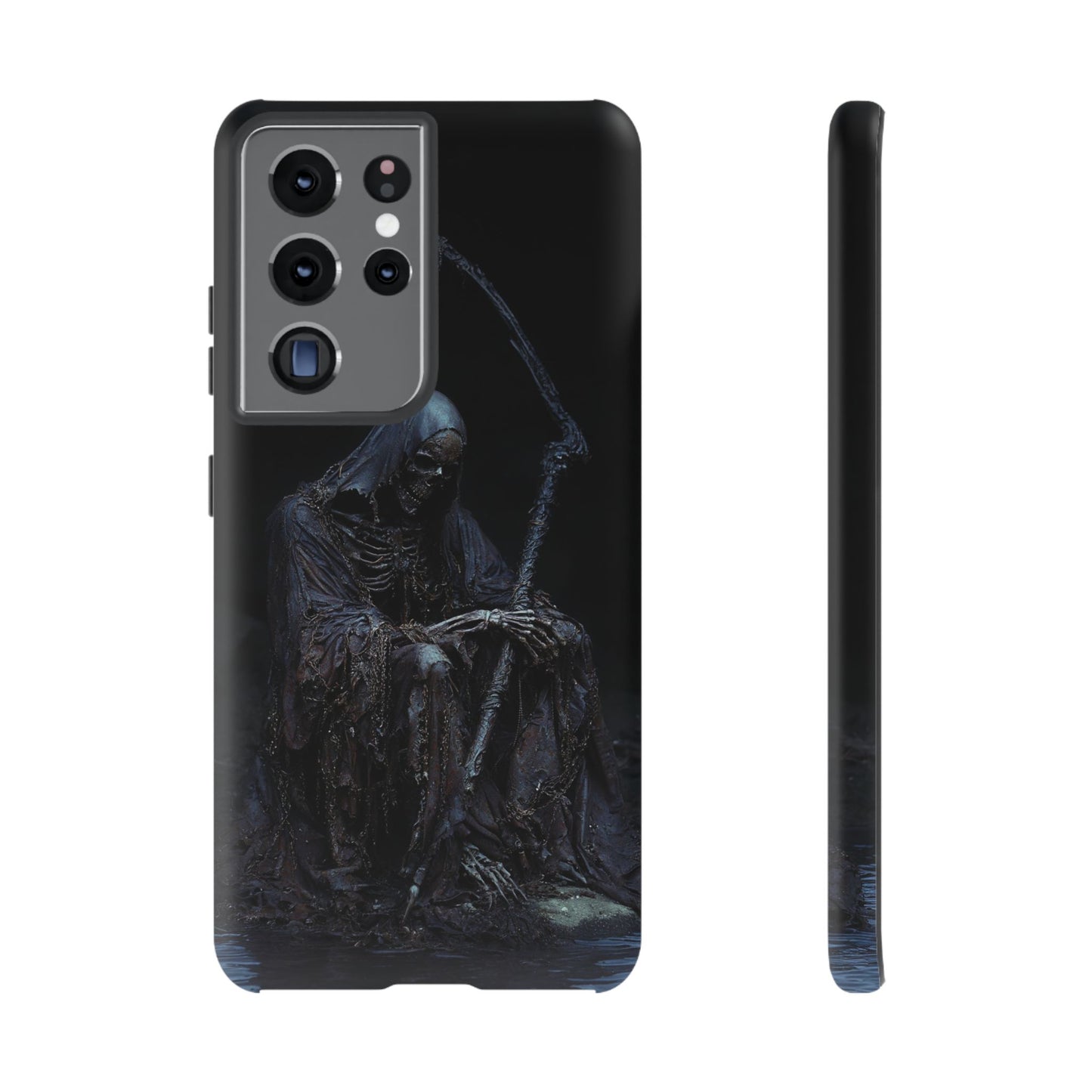 Dark Reaper Phone Case - Gothic Grim Reaper Art for iPhone, Samsung Galaxy, and Google Pixel Devices