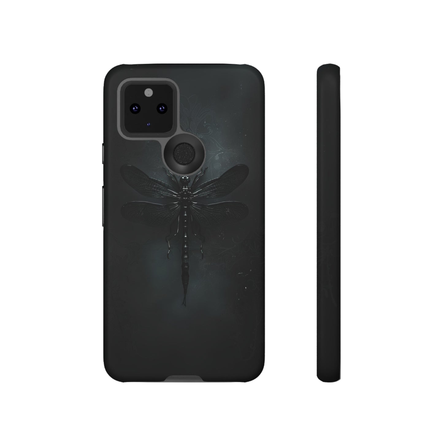 Gothic Dragonfly Phone Case – Dark Elegance Design for iPhone, Samsung Galaxy, and Google Pixel Devices