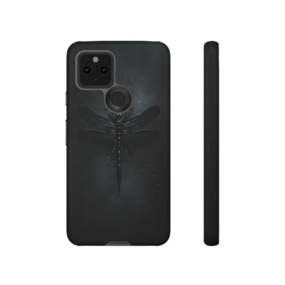 Gothic Dragonfly Phone Case – Dark Elegance Design for iPhone, Samsung Galaxy, and Google Pixel Devices