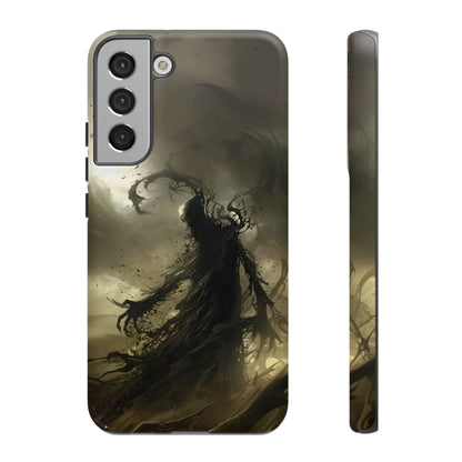 Dark Spirit Phone Case – Grim Reaper Haunting Design for iPhone, Samsung Galaxy, and Google Pixel Devices