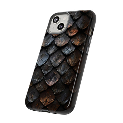 Dragon Scales Phone Case – Fantasy DnD Roleplay Design for iPhone, Samsung Galaxy, and Google Pixel Devices