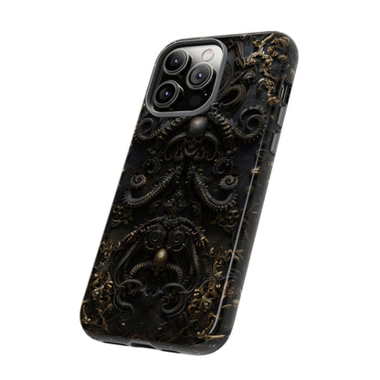 Gothic Steampunk Tentacle Phone Case - Unique Gothic Design for iPhone, Samsung Galaxy, and Google Pixel Devices