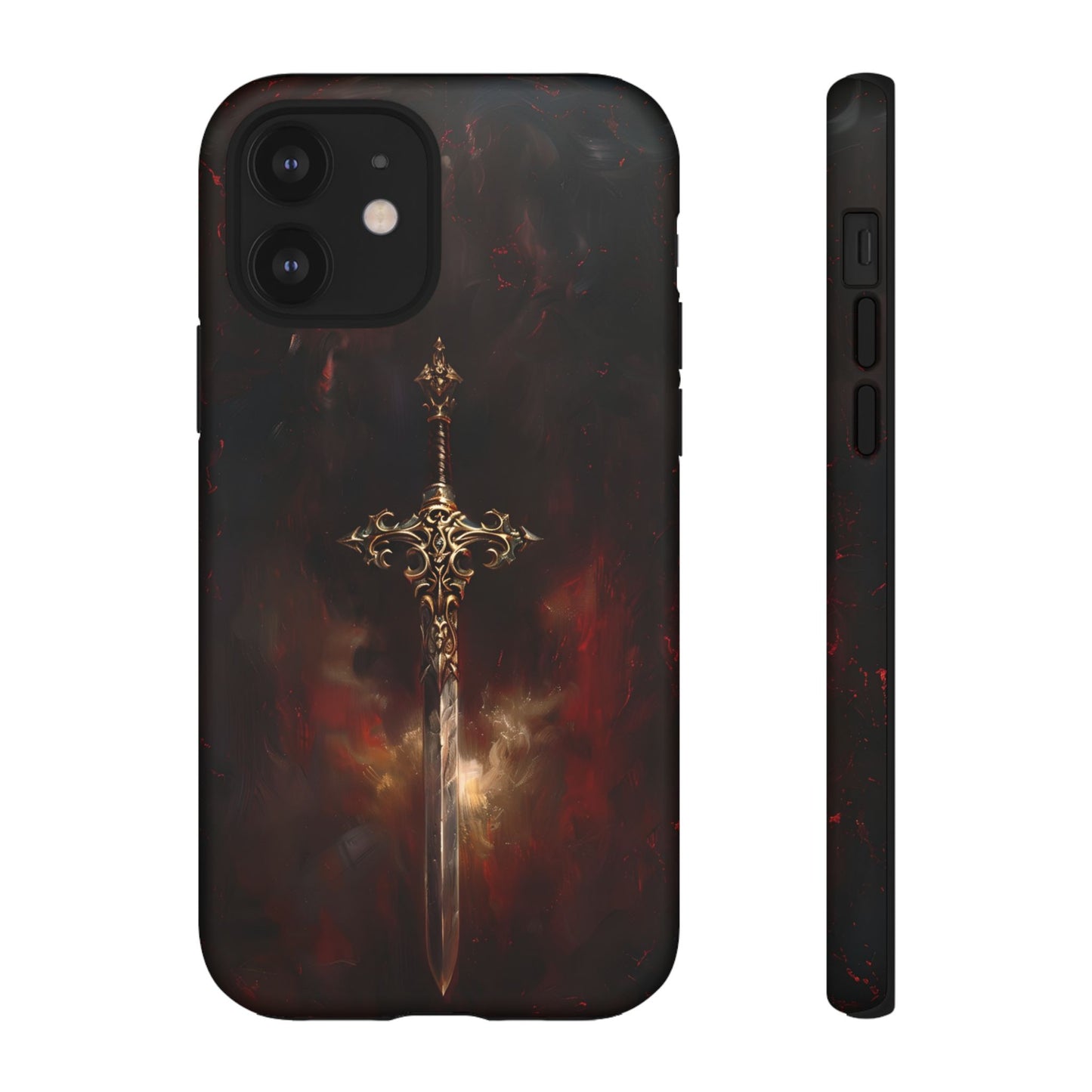 Epic Sword of Legends Phone Case - Dark Fantasy Art for iPhone, Samsung Galaxy, and Google Pixel Devices