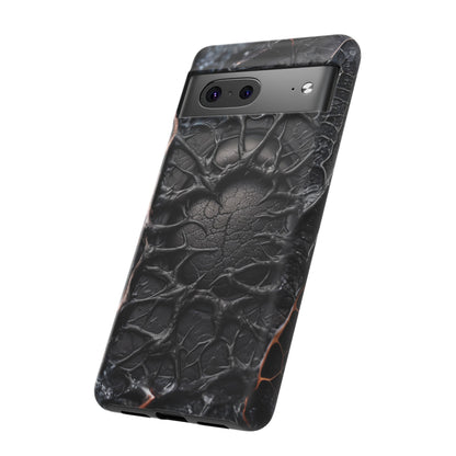 Black Veins Tough Phone Case – Lovecraftian Horror Design for iPhone, Samsung Galaxy, and Google Pixel Devices