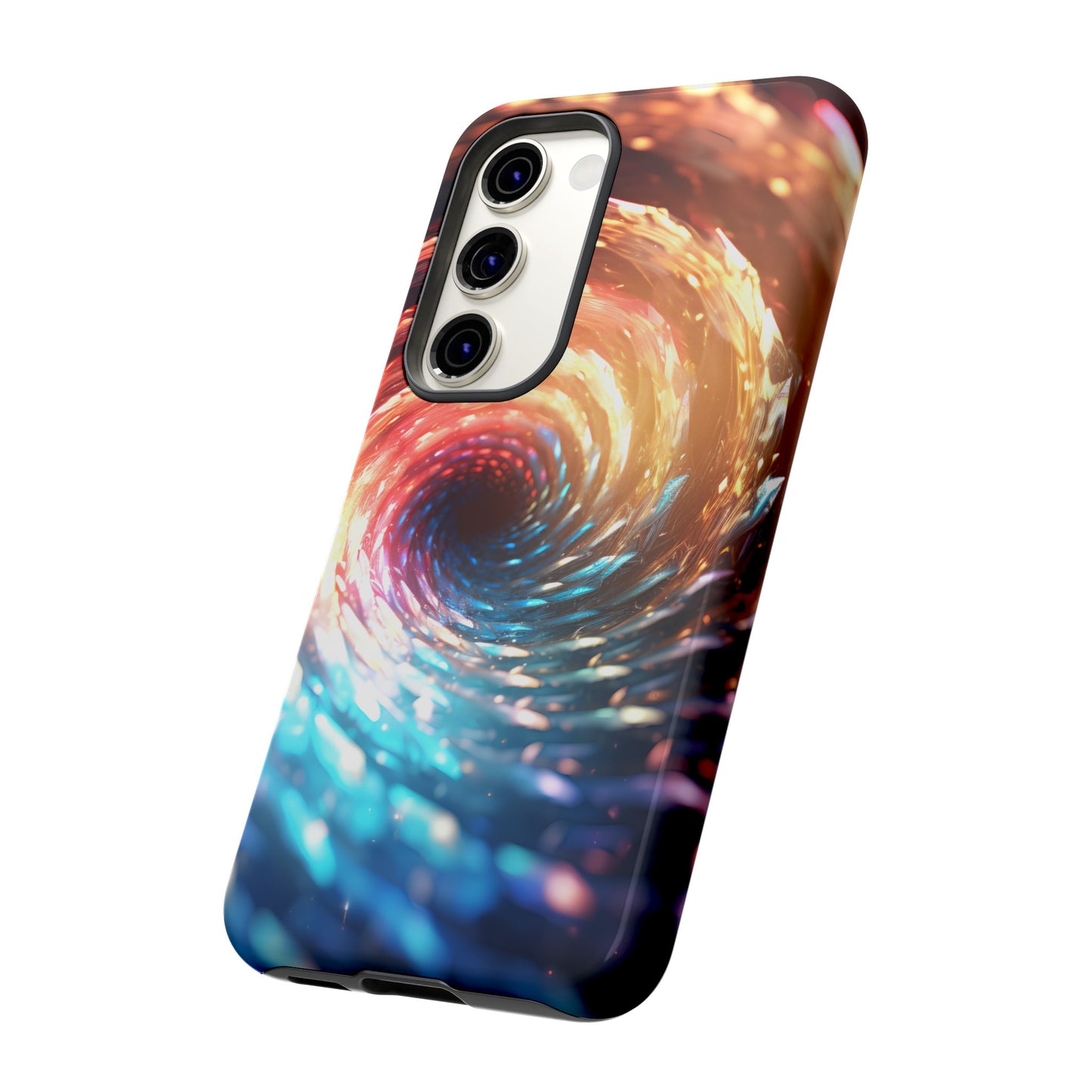 Crystal Portal of Light Phone Case – Vibrant Cosmic Design for iPhone, Samsung Galaxy, and Google Pixel Devices