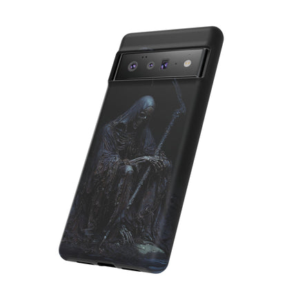 Dark Reaper Phone Case - Gothic Grim Reaper Art for iPhone, Samsung Galaxy, and Google Pixel Devices