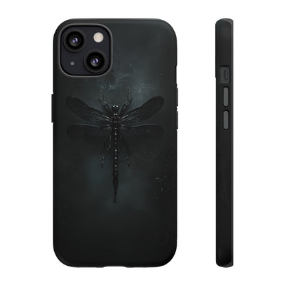 Gothic Dragonfly Phone Case – Dark Elegance Design for iPhone, Samsung Galaxy, and Google Pixel Devices