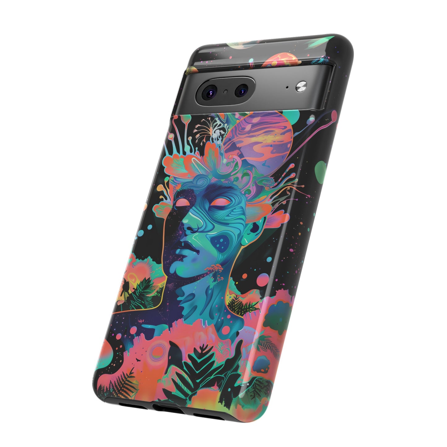 Open Your Mind Phone Case – Psychedelic Dream Pastel Design for iPhone, Samsung Galaxy, and Google Pixel Devices