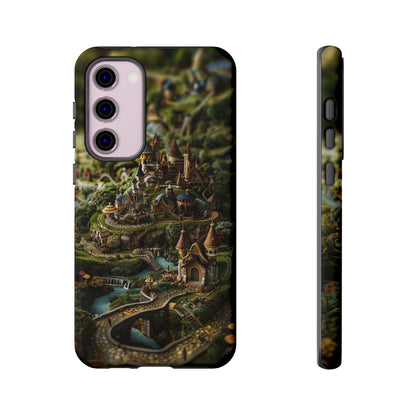 Fairy Kingdom Phone Case - Enchanted Castle Artwork for iPhone, Samsung Galaxy, and Google Pixel Devices