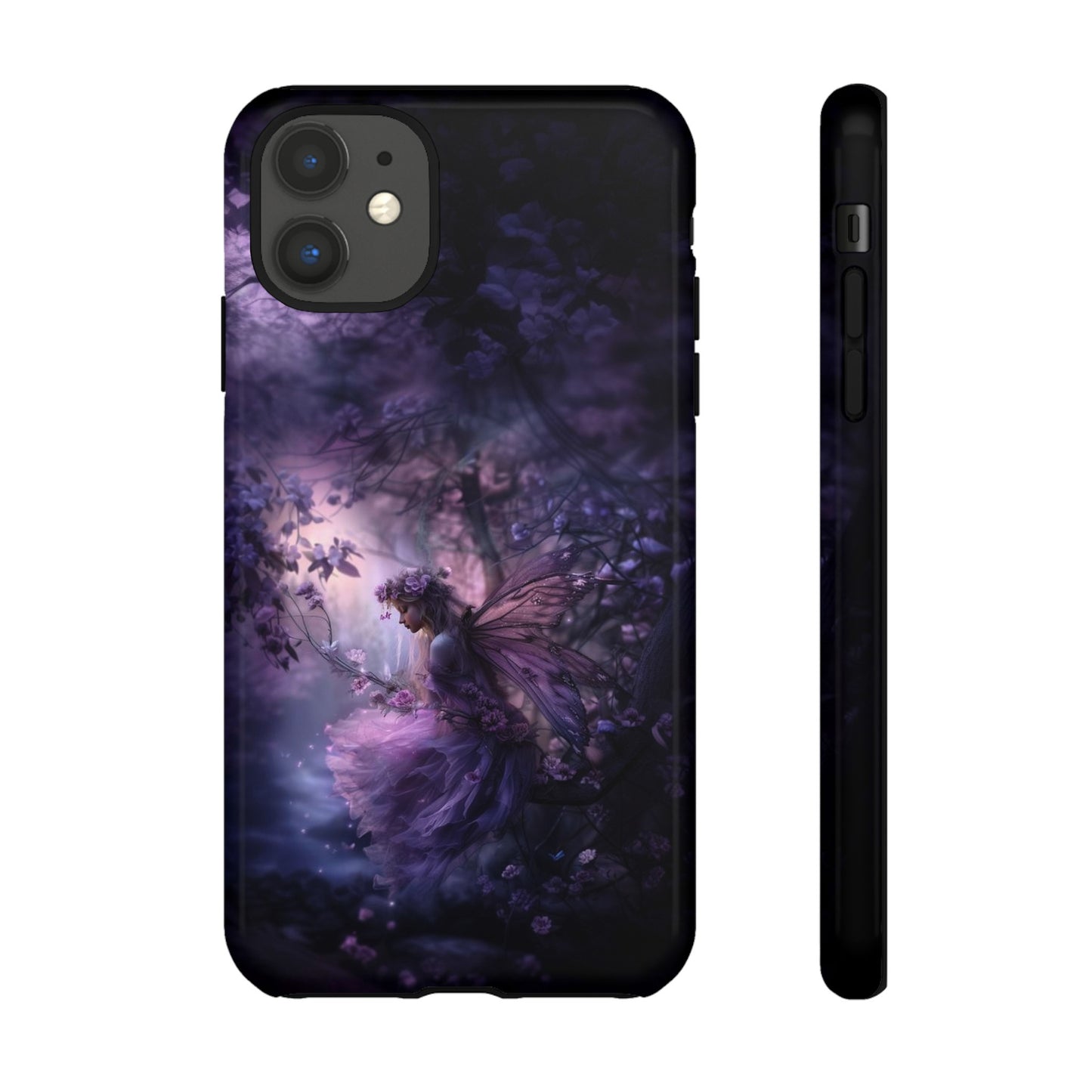 Fairy in the Moonlight Phone Case - Magical Night Scene for iPhone, Samsung Galaxy, Google Pixel Devices - Enchanted Fantasy Art