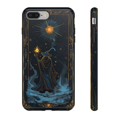 Enchanted Wizard Spellcaster Galaxy Phone Case - Mystical Wizardry Art For iPhone, Samsung Galaxy, and Google Pixel Devices