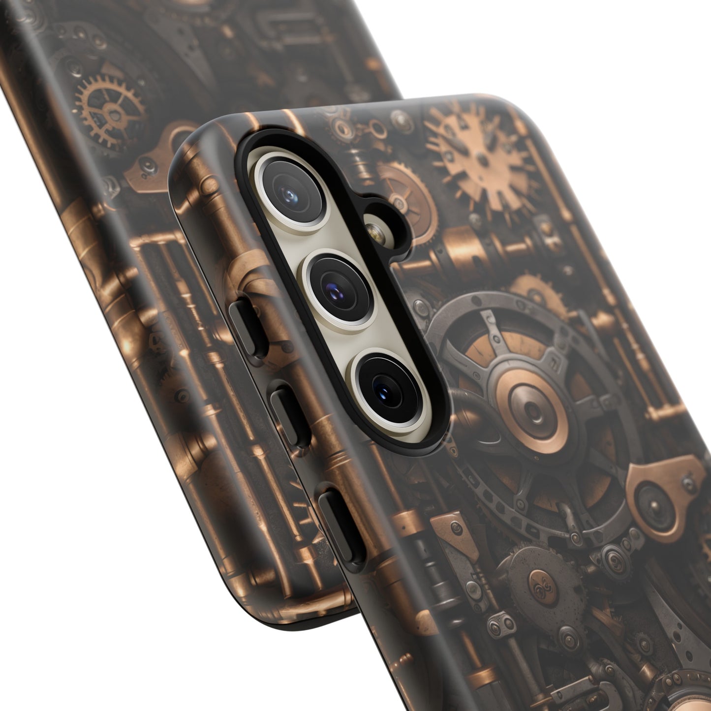 Steampunk Machine Phone Case – Victorian Gears Design for iPhone, Samsung Galaxy, and Google Pixel Devices