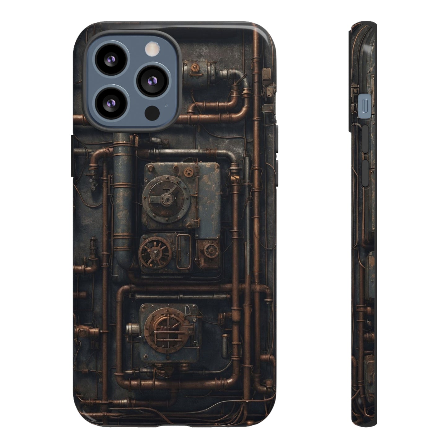 Diesel Punk Phone Case – Industrial Retro-Futuristic Design for iPhone, Samsung Galaxy, and Google Pixel Devices