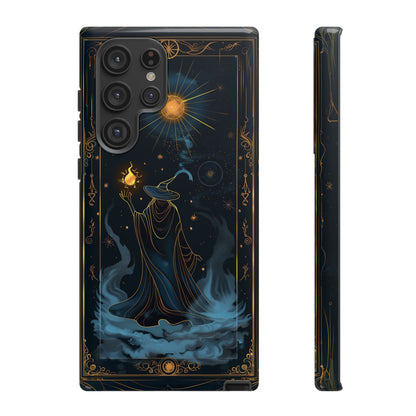 Enchanted Wizard Spellcaster Galaxy Phone Case - Mystical Wizardry Art For iPhone, Samsung Galaxy, and Google Pixel Devices