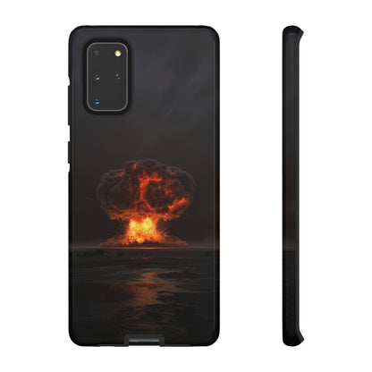 Atomic Explosion Phone Case - Dramatic Mushroom Cloud Design for iPhone and Samsung Galaxy Devices