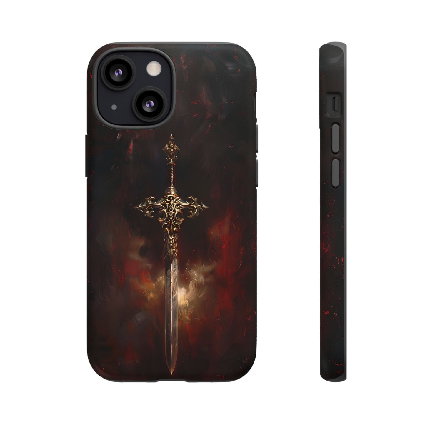 Epic Sword of Legends Phone Case - Dark Fantasy Art for iPhone, Samsung Galaxy, and Google Pixel Devices