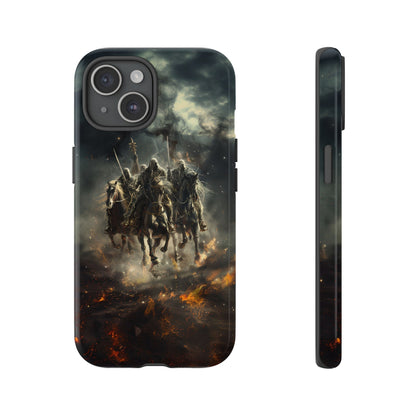 Four Horsemen of the Apocalypse Phone Case – Armageddon Design for iPhone, Samsung Galaxy, and Google Pixel Devices