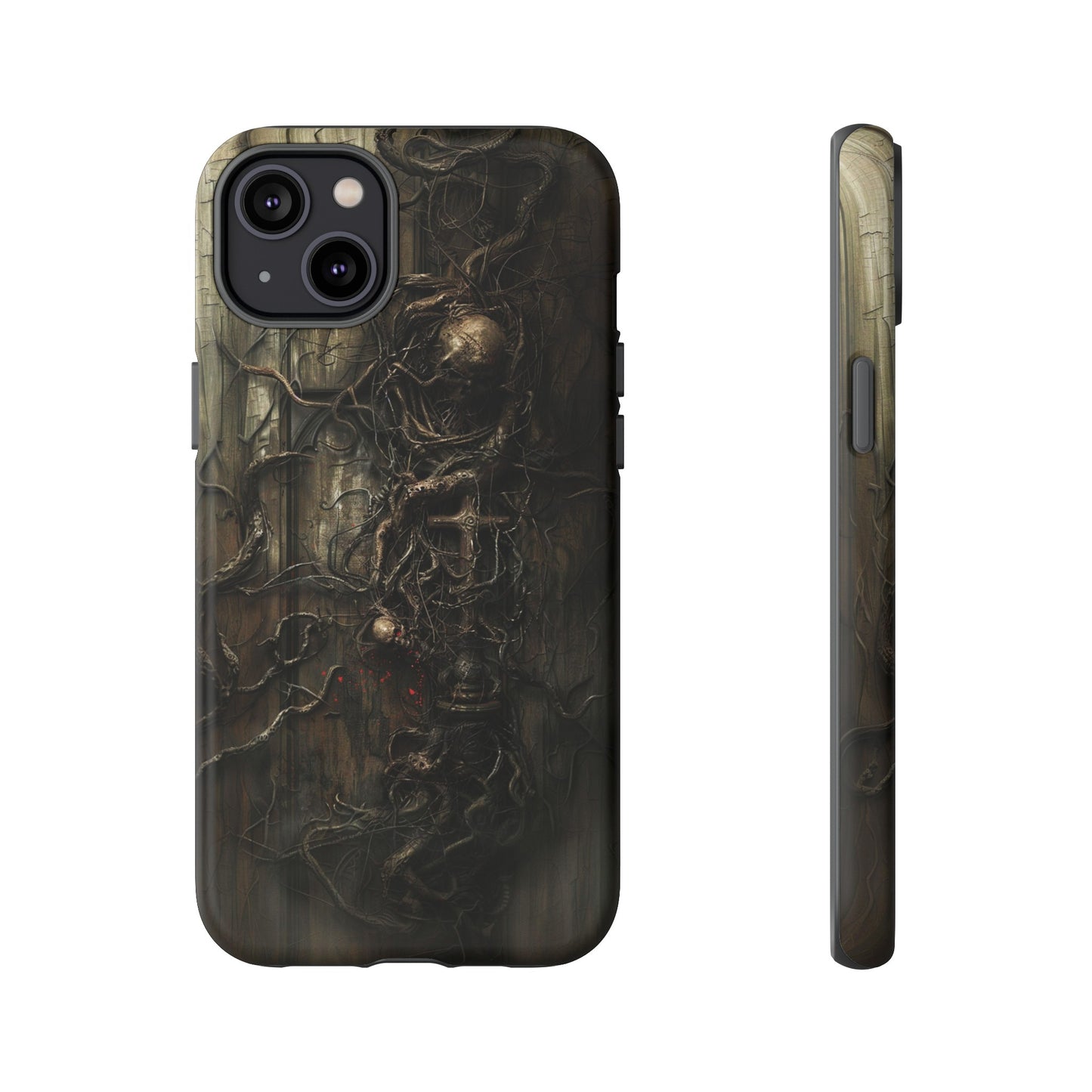 Creeping Dread Phone Case - Giger-Inspired Art for iPhone, Samsung Galaxy, and Google Pixel Devices