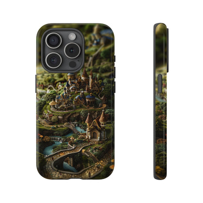 Fairy Kingdom Phone Case - Enchanted Castle Artwork for iPhone, Samsung Galaxy, and Google Pixel Devices