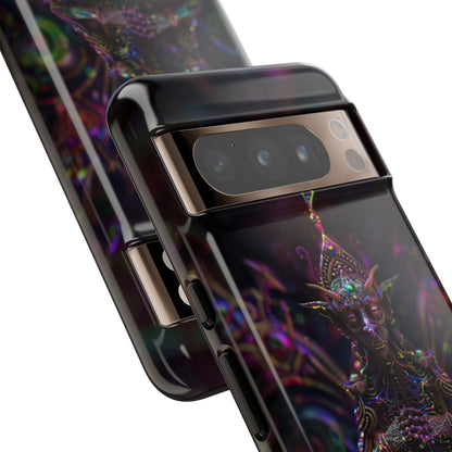 Mystical Machine Elf Phone Case - Psychedelic Vibes for iPhone, Samsung, Google Pixel