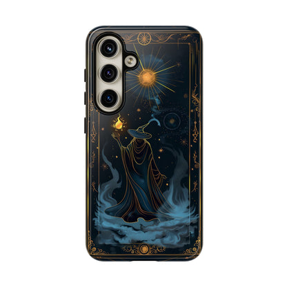 Enchanted Wizard Spellcaster Galaxy Phone Case - Mystical Wizardry Art For iPhone, Samsung Galaxy, and Google Pixel Devices