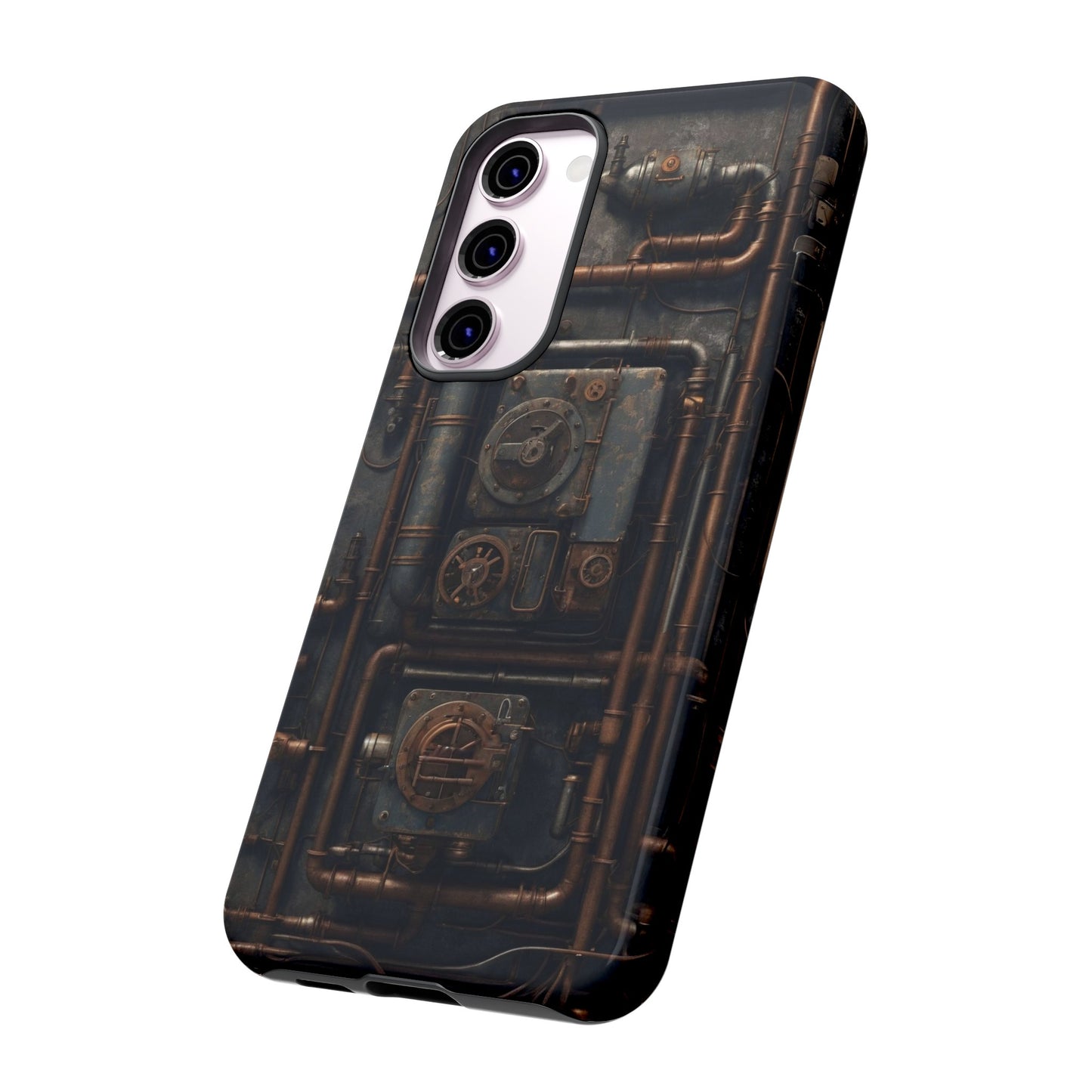 Diesel Punk Phone Case – Industrial Retro-Futuristic Design for iPhone, Samsung Galaxy, and Google Pixel Devices