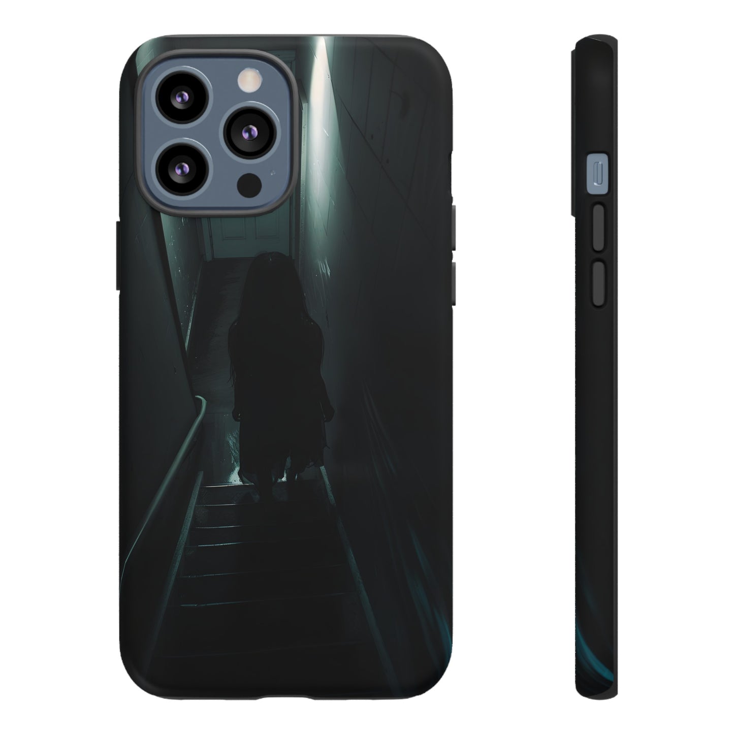 Creepy Ghost Girl Phone Case – Horror Possessed Design for iPhone, Samsung Galaxy, and Google Pixel Devices