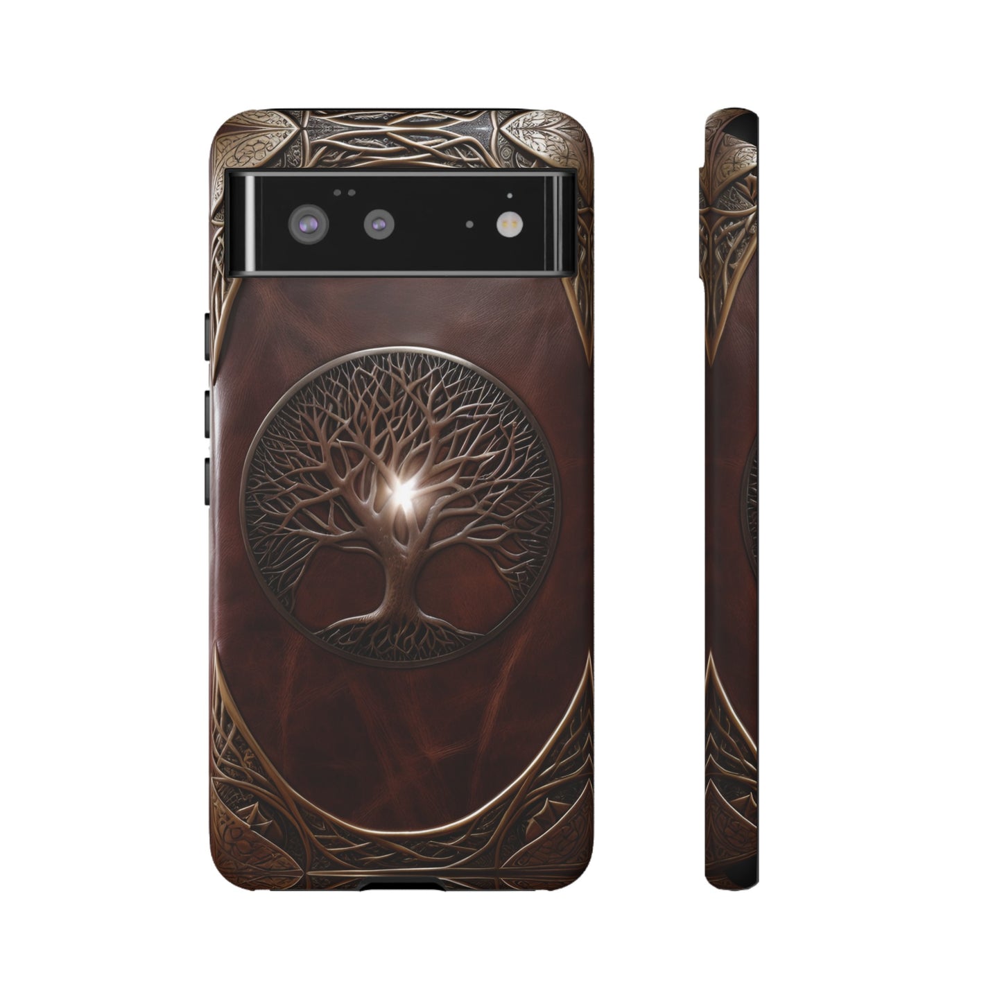 Tree of Life Tough Phone Case – Fantasy Art Design for iPhone, Samsung Galaxy, and Google Pixel Devices