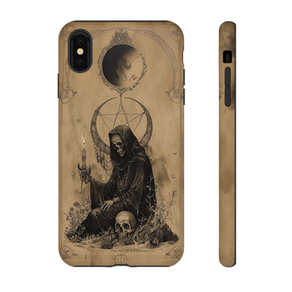 Gothic Reaper Phone Case - Dark Aesthetic Art for iPhone, Samsung, Google Pixel