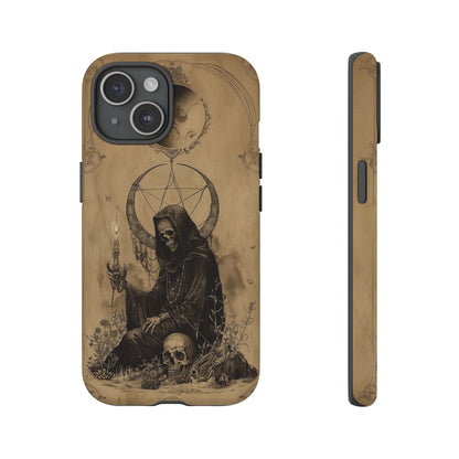 Gothic Reaper Phone Case - Dark Aesthetic Art for iPhone, Samsung, Google Pixel